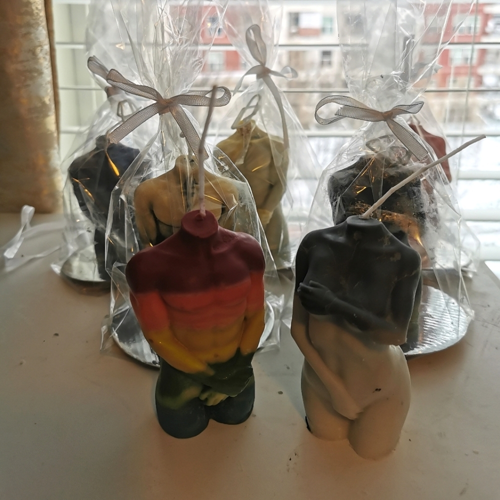 Handmade scented candles